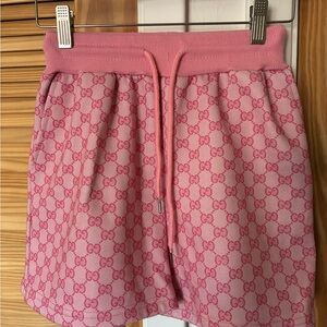 Designer logo Pink Logo Mini Skirt size xs